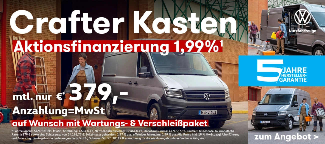 VW Crafter Gewerbe