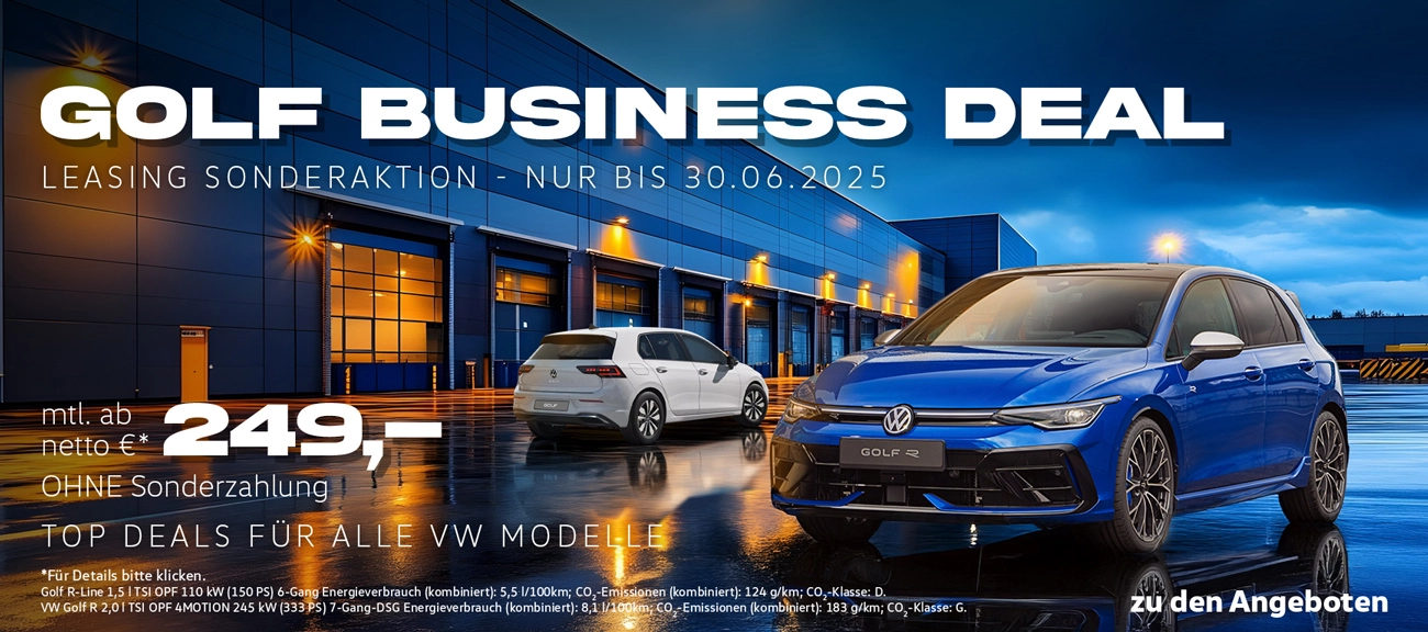 VW Golf Sportwochen Gewerbeleasing