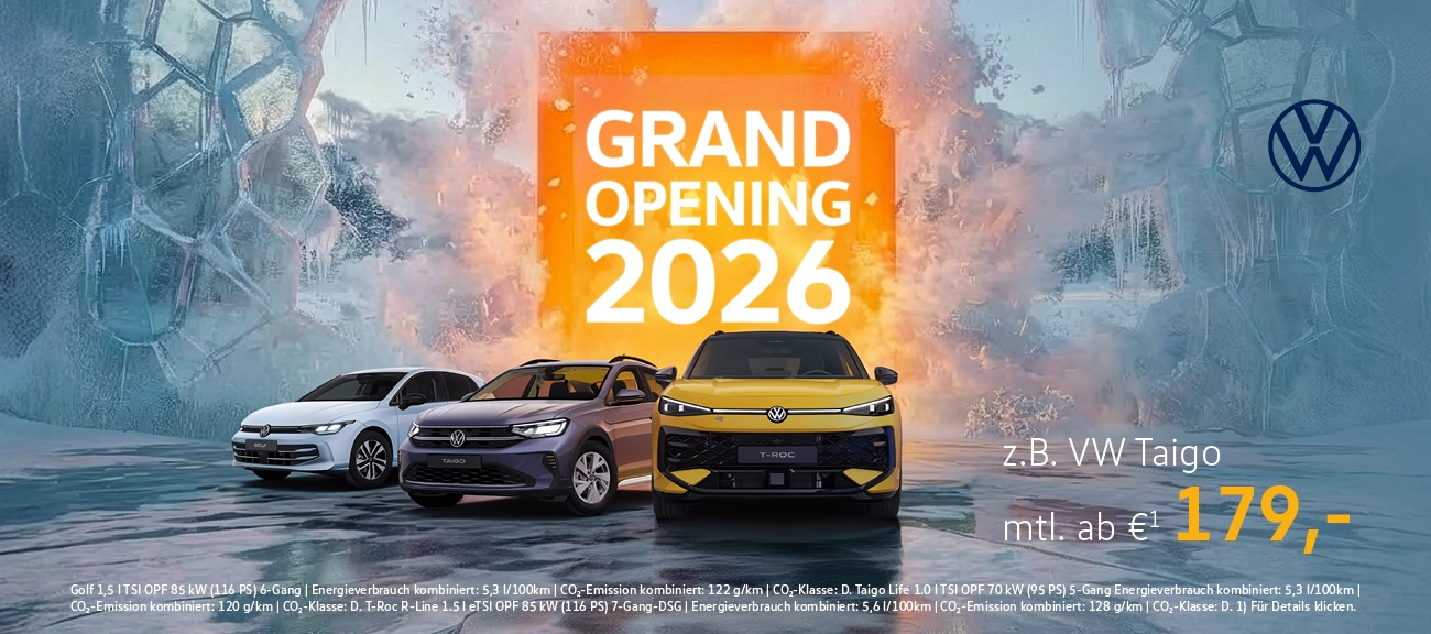 VW opening 2026