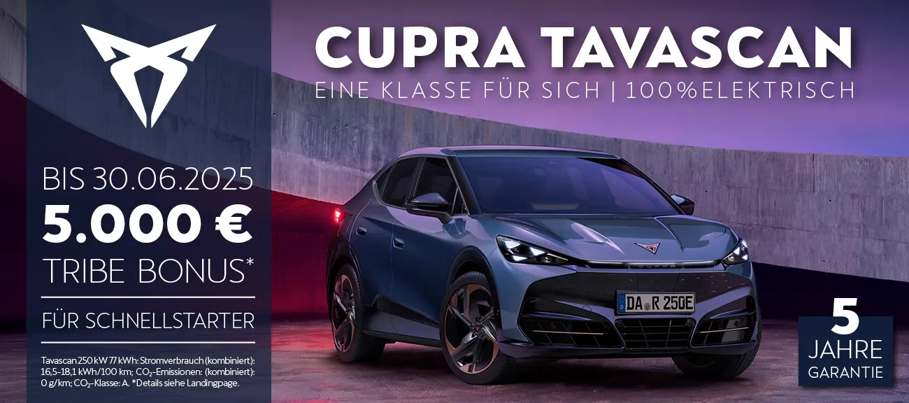 Cupra Tavascan TRIBE Bonus