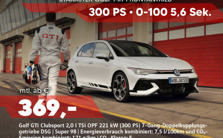  Golf GTI Clubsport