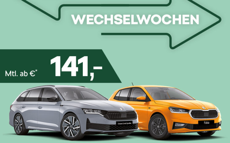  Škoda Wechselwochen