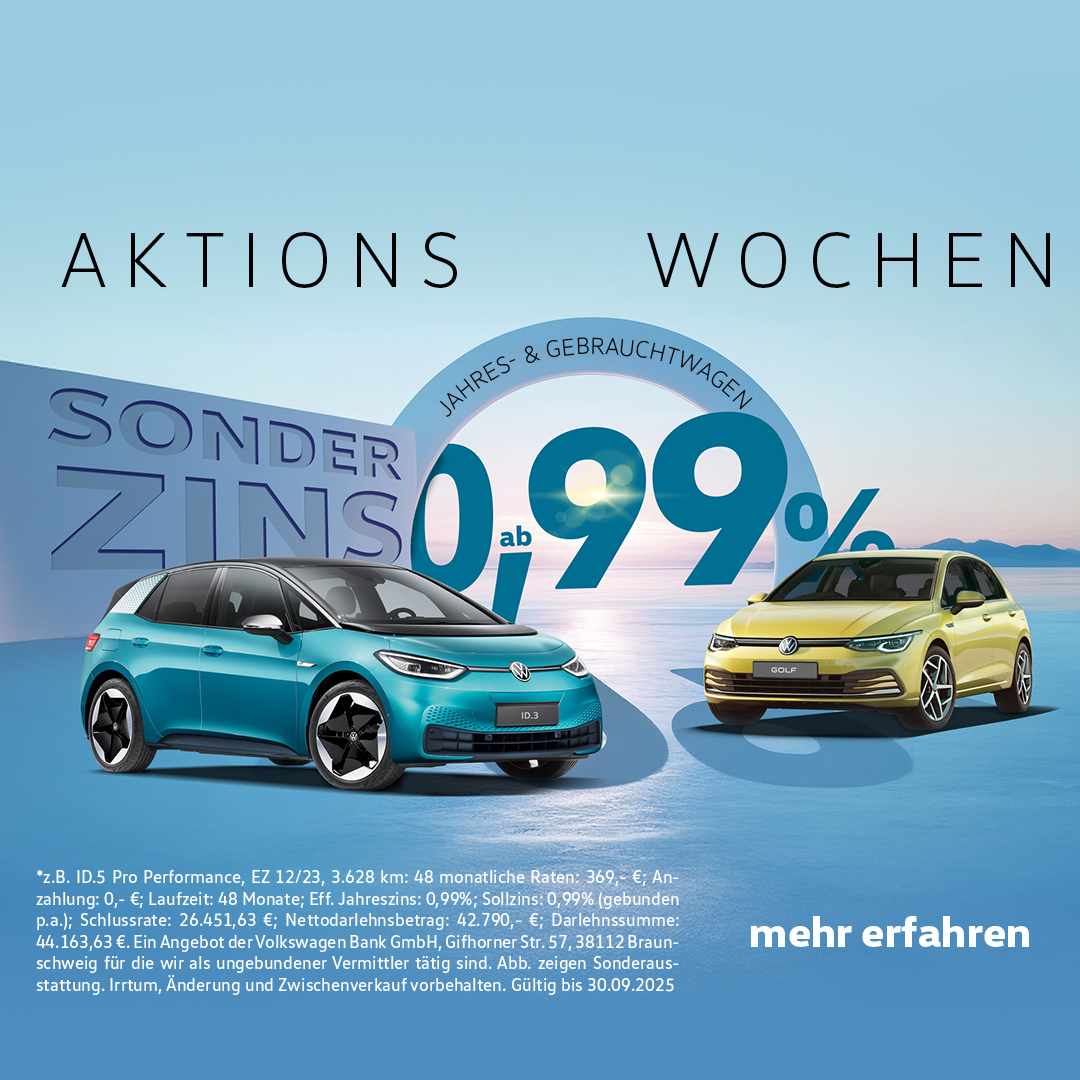 VW VVJ Sonderzins