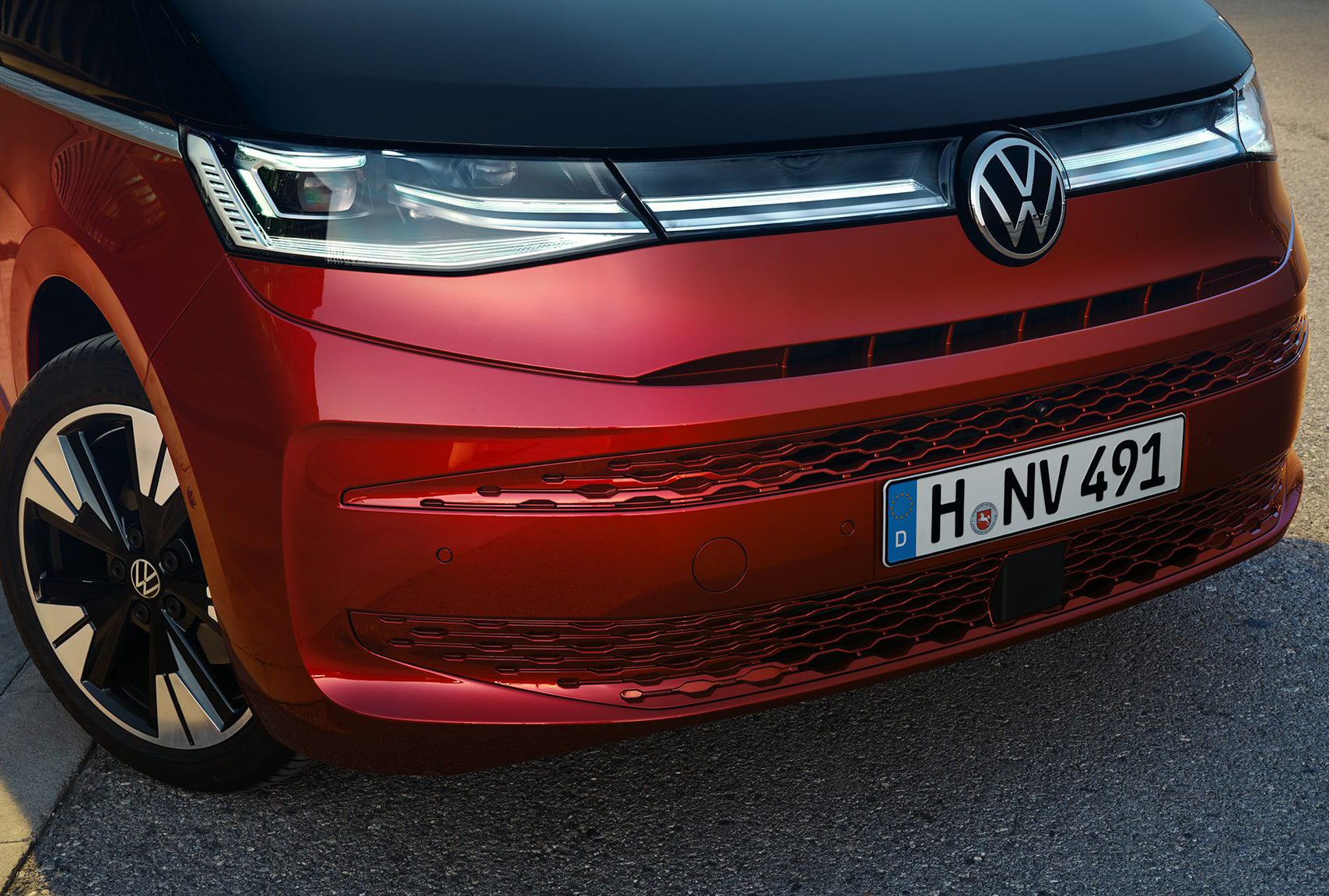 VW New Multivan Frontansicht