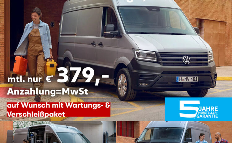  VW Crafter Kasten Gewerbeangebot