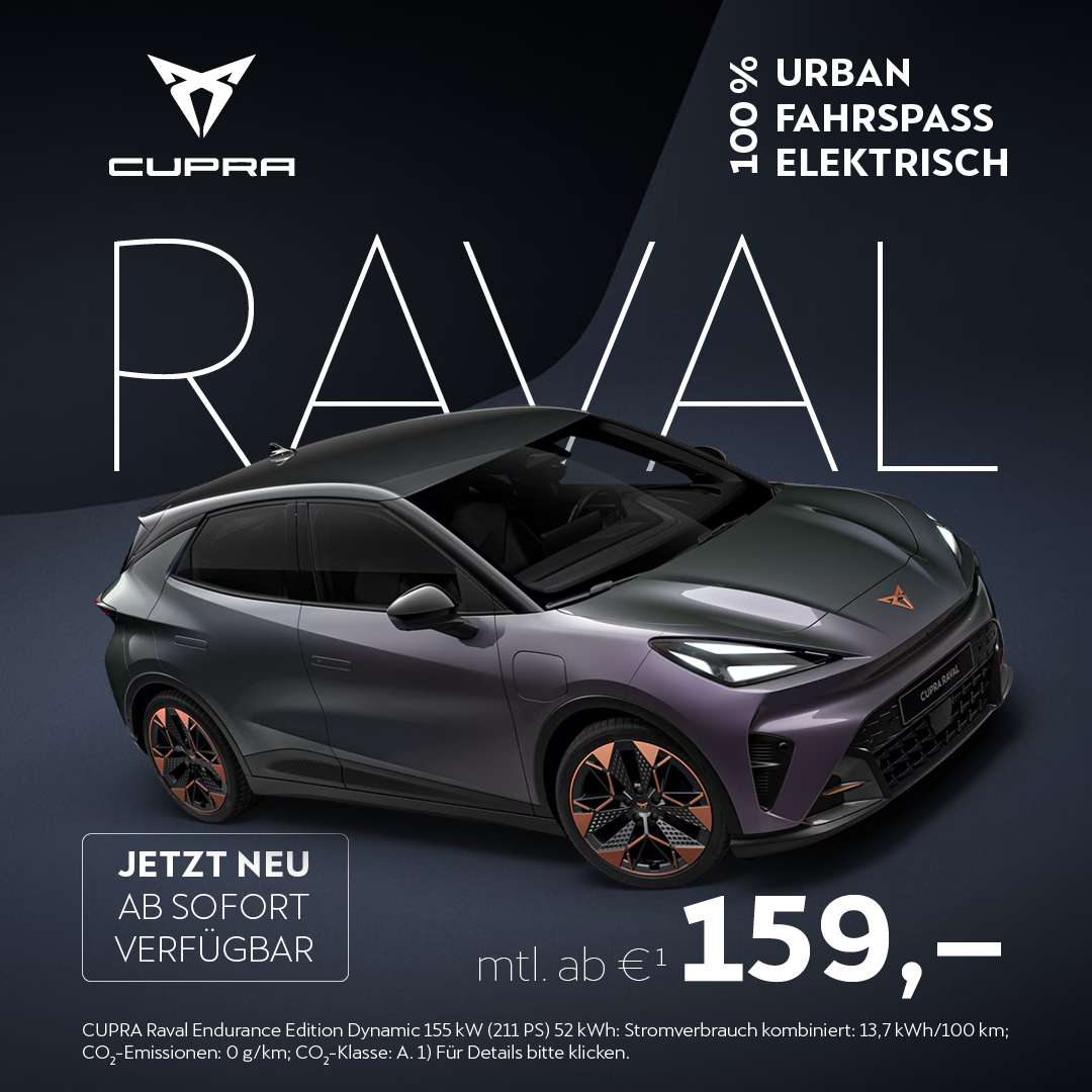 BEITRAG Online Cupra Raval