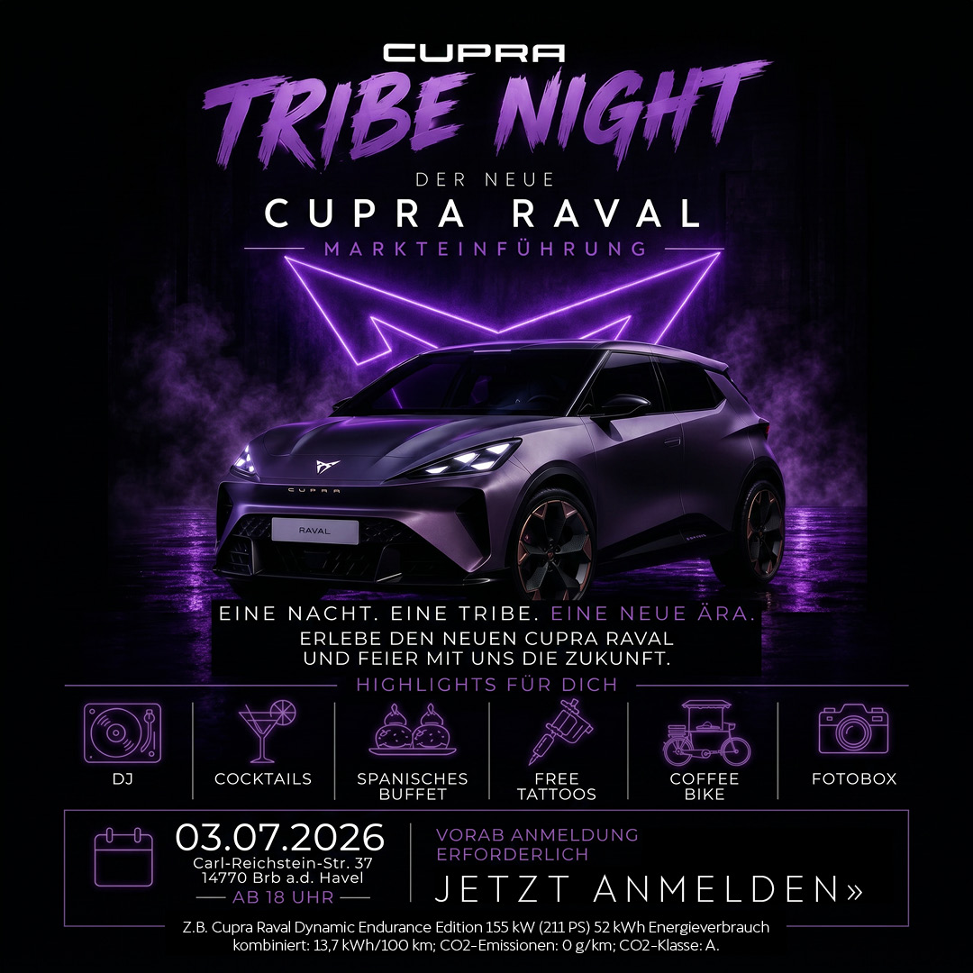 BEITRAGSBILD Cupra Raval Tribe Night