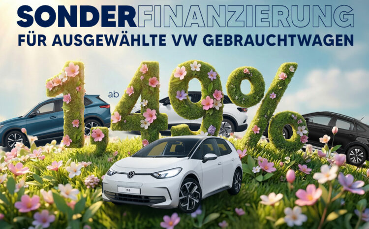  VW Sonderzins ab 1,49%